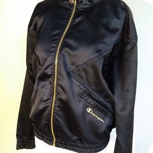 Champion Black Satin Jacket